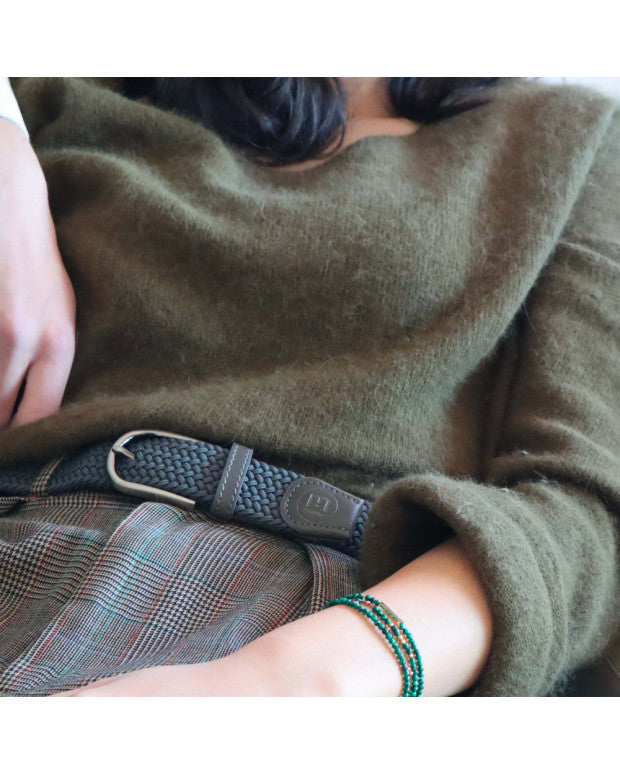 The 'ADVENTURER' (Braided) - Dark Grey
