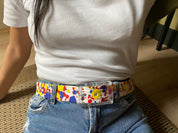 SKIMP All Over Pop belt worn with jeans