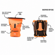 SKIMP Adventurer Backpack  Black