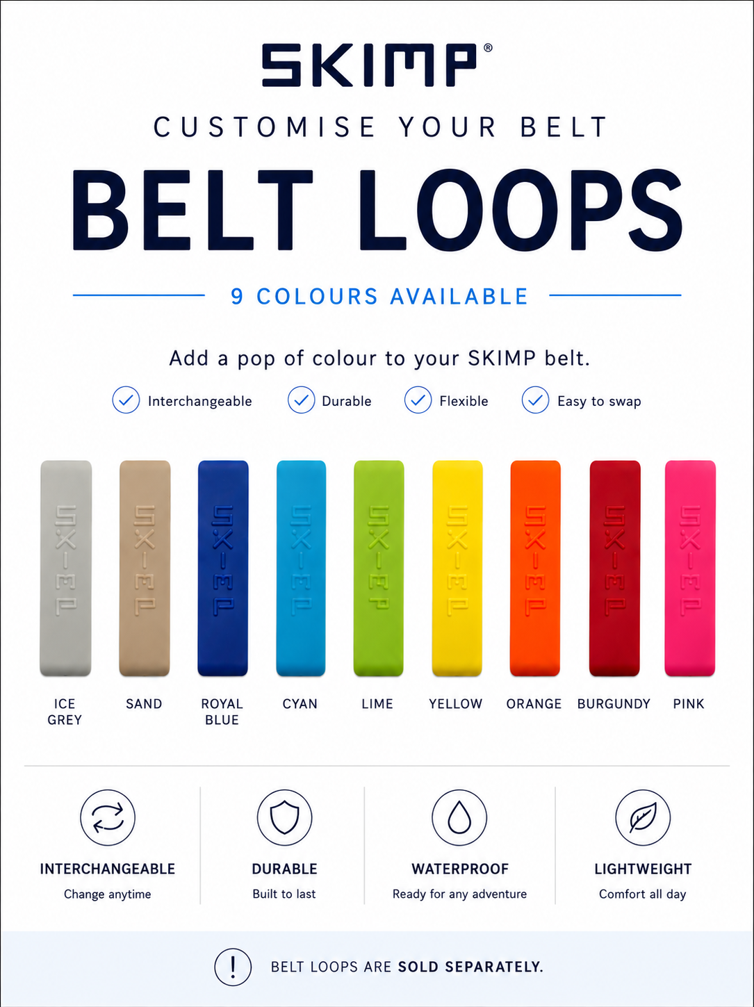 SKIMP Originale Mustard Belt