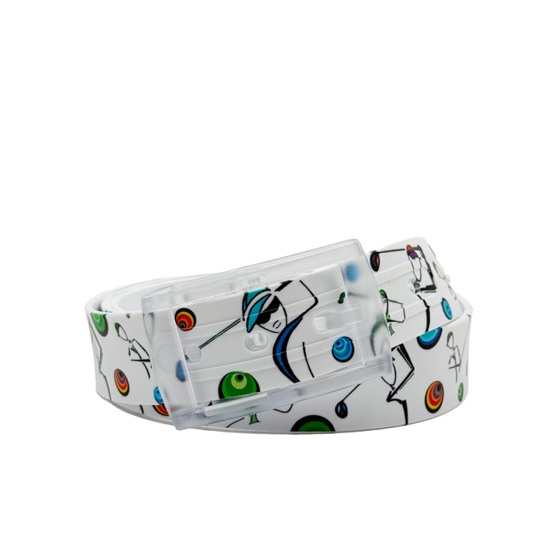 SKIMP Anne Fil Golf Pop Art Belt