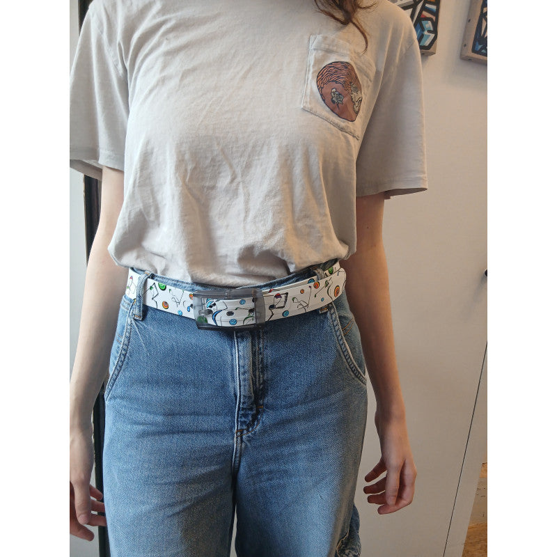 SKIMP Anne Fil Golf Pop Art Belt