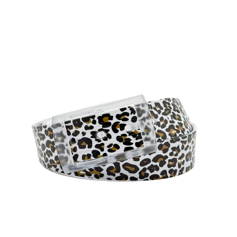 SKIMP White Panther Belt