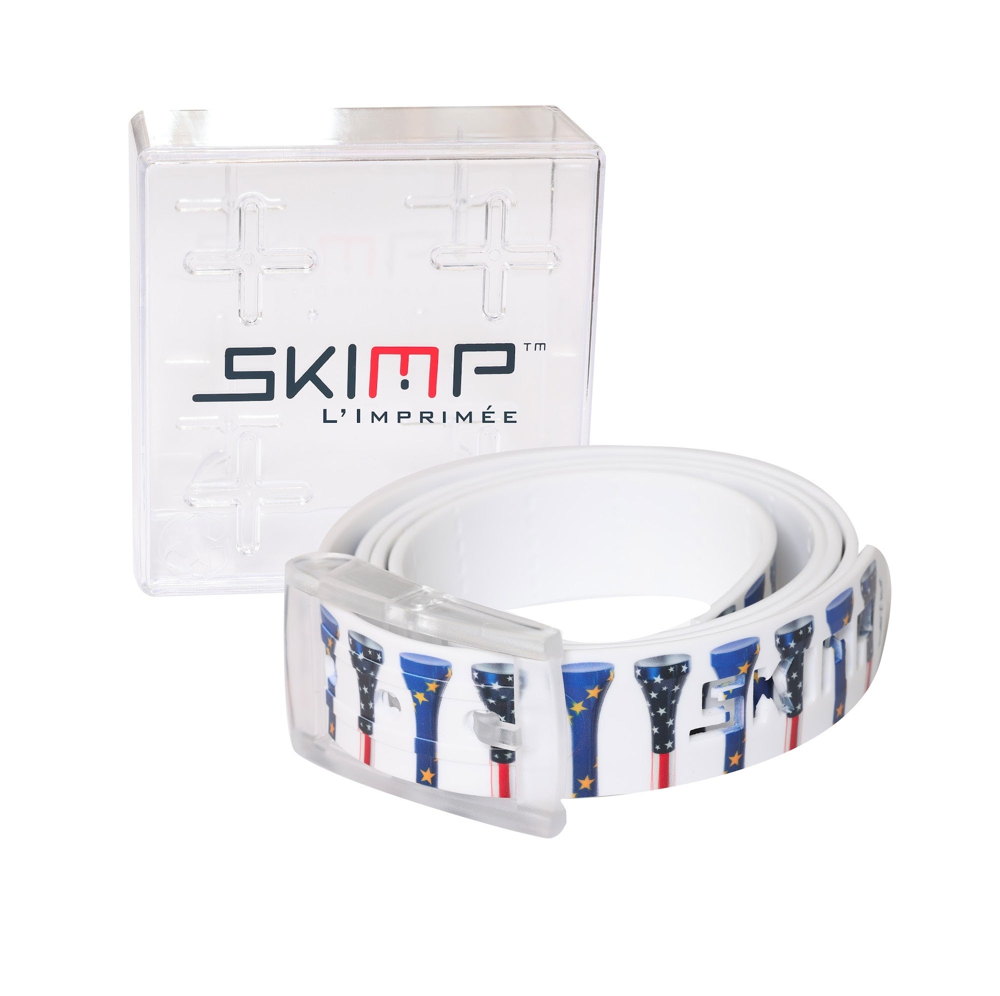 SKIMP Hubert Privé Europe USA Tournament belt with its gift box
