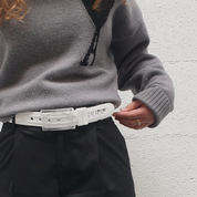 SKIMP Originale White Belt | Metal-Free, Nickel-Free & Waterproof