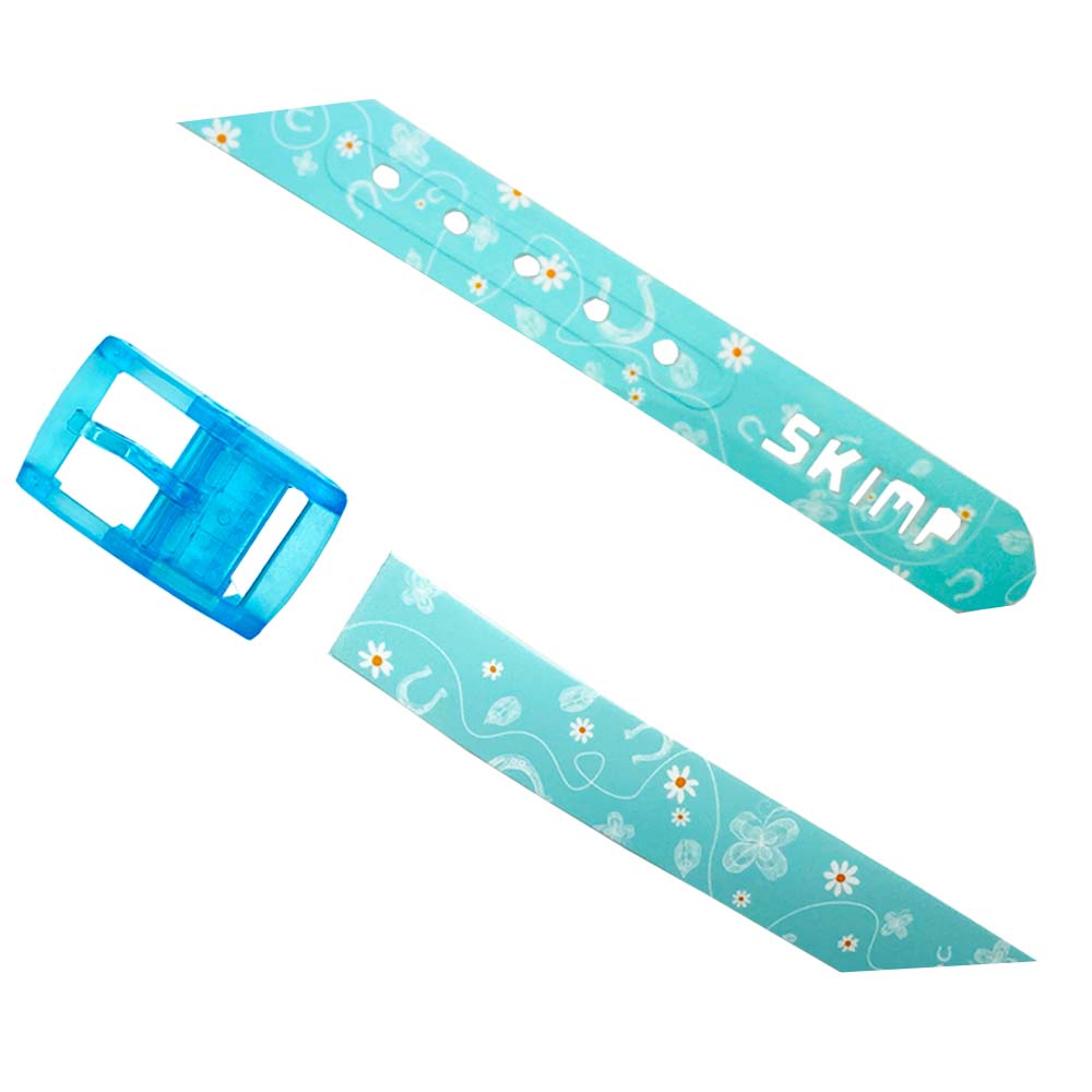 SKIMP Equestrian Daisies Blue Belt